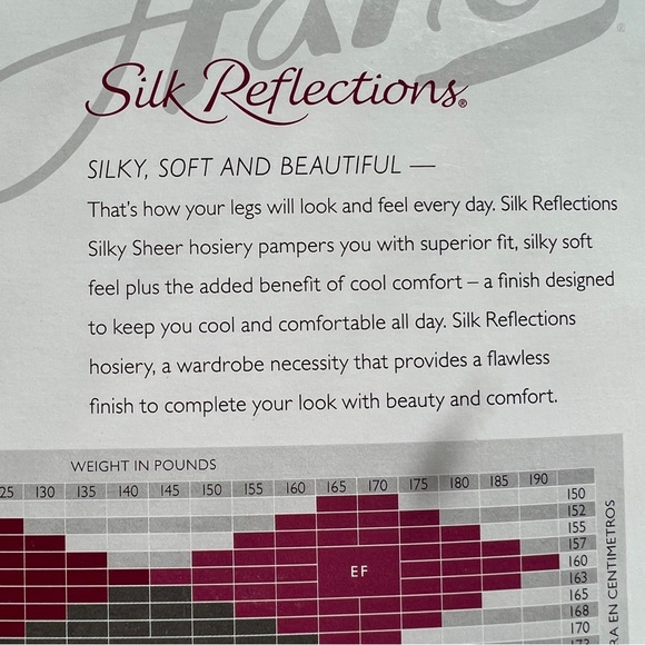 Silky Reflections Lace Top Thigh Highs Hosiery Cool Comfort AB Barely There - Picture 6 of 8